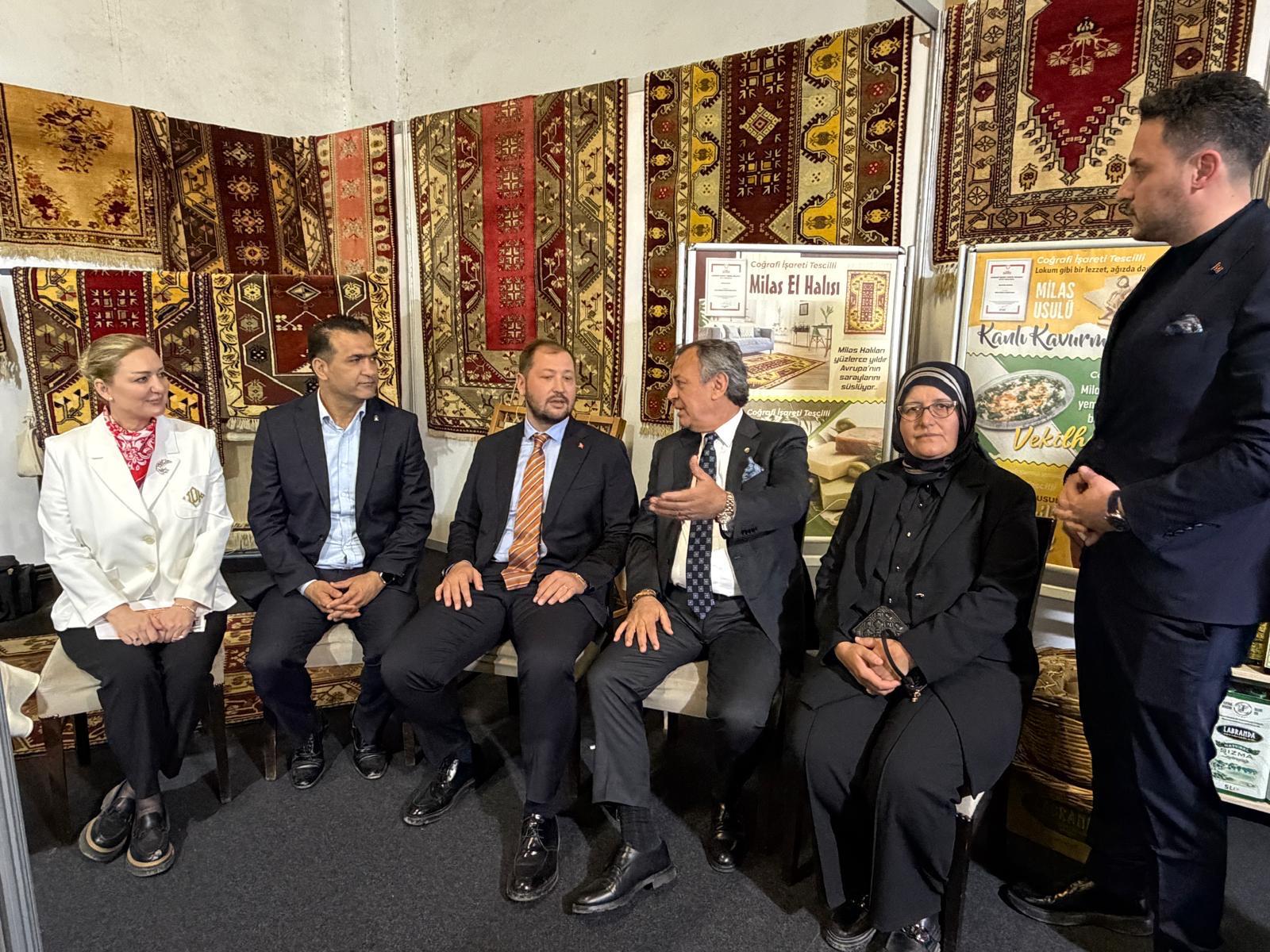 Ak Parti Muğla İl Başkanı Güngör, fuarda tarım ve hayvancılık sektörünü değerlendirdi